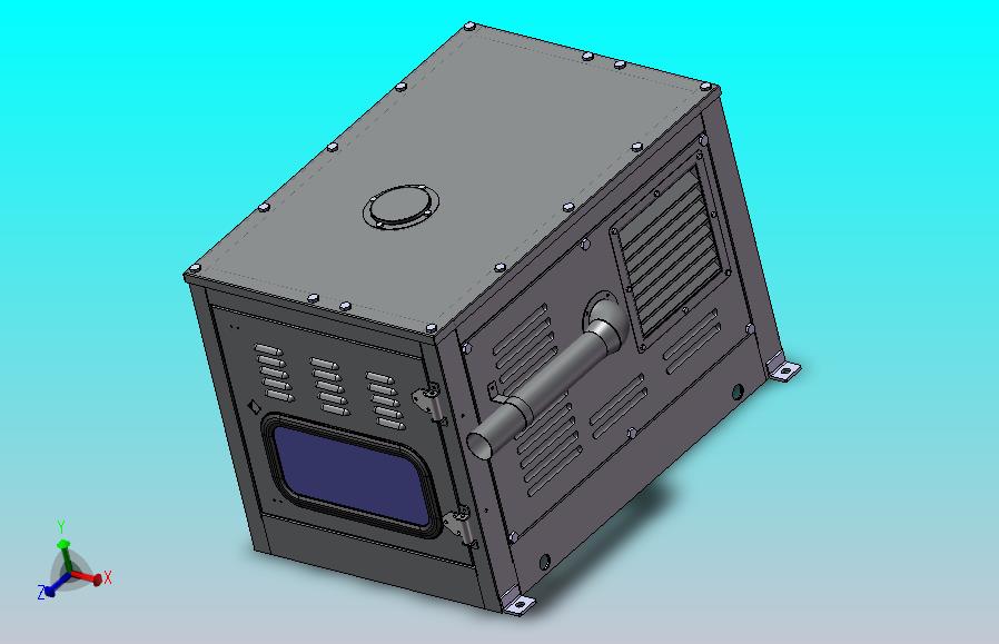 4KW箱式电站模型