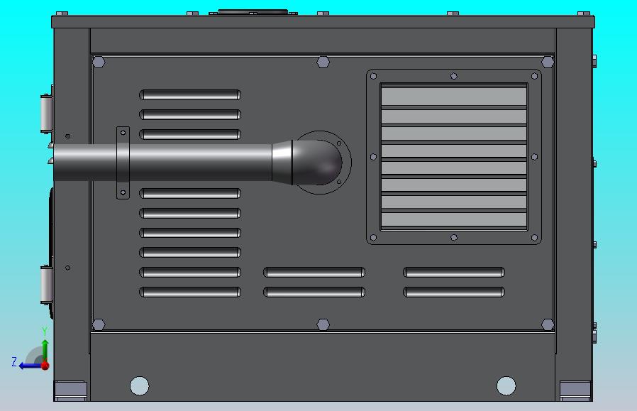 4KW箱式电站模型