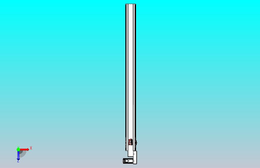 皮带直线轴半封闭可选导轨TPA-HNB-120D-110-L1450-MR-Y-P40-N3