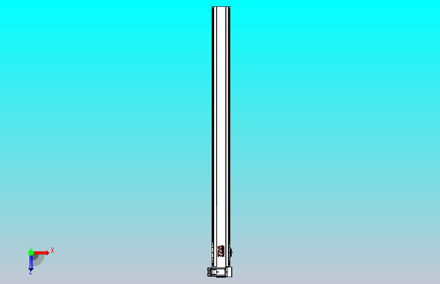 皮带直线轴半封闭可选导轨TPA-HNB-120D-110-L1450-RU-Y-P40-N3