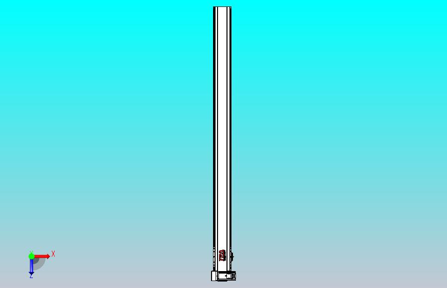 皮带直线轴半封闭可选导轨TPA-HNB-120D-110-L1500-LU-Y-P40-N3