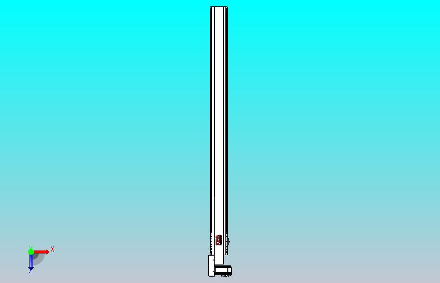 皮带直线轴半封闭可选导轨TPA-HNB-120D-110-L1500-ML-Y-P40-N3