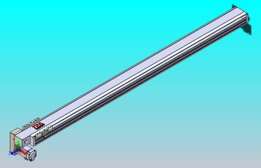 皮带直线轴半封闭可选导轨TPA-HNB-120D-110-L1550-LP-Y-P40-N3