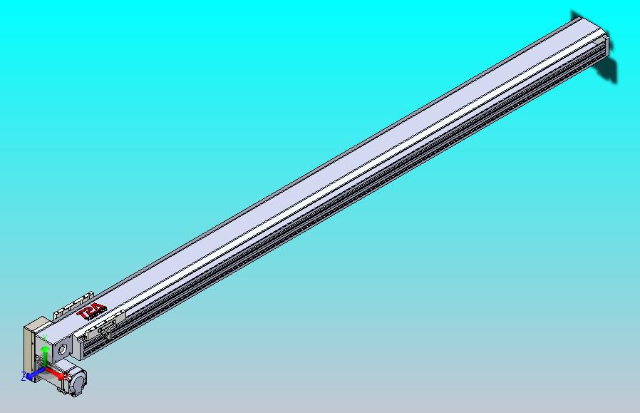 皮带直线轴半封闭可选导轨TPA-HNB-120D-110-L1600-LP-C-P40-N3