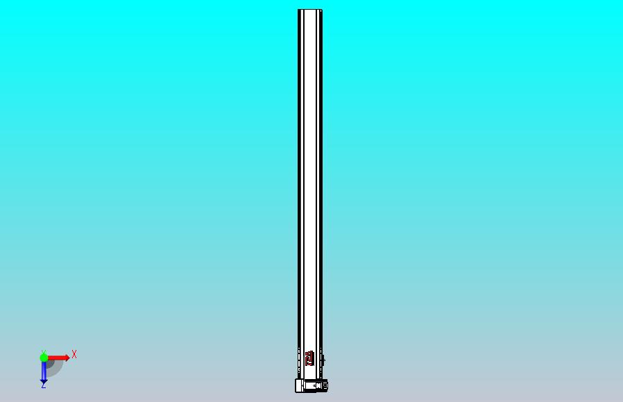 皮带直线轴半封闭可选导轨TPA-HNB-120D-110-L1600-LU-Y-P40-N3