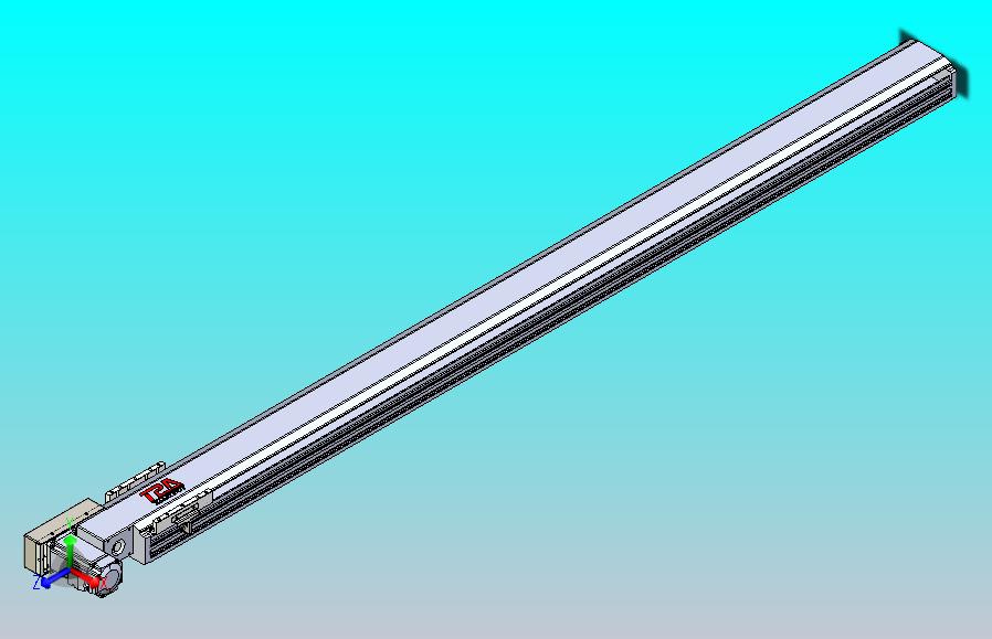 皮带直线轴半封闭可选导轨TPA-HNB-120D-110-L1650-ML-Y-P40-N3