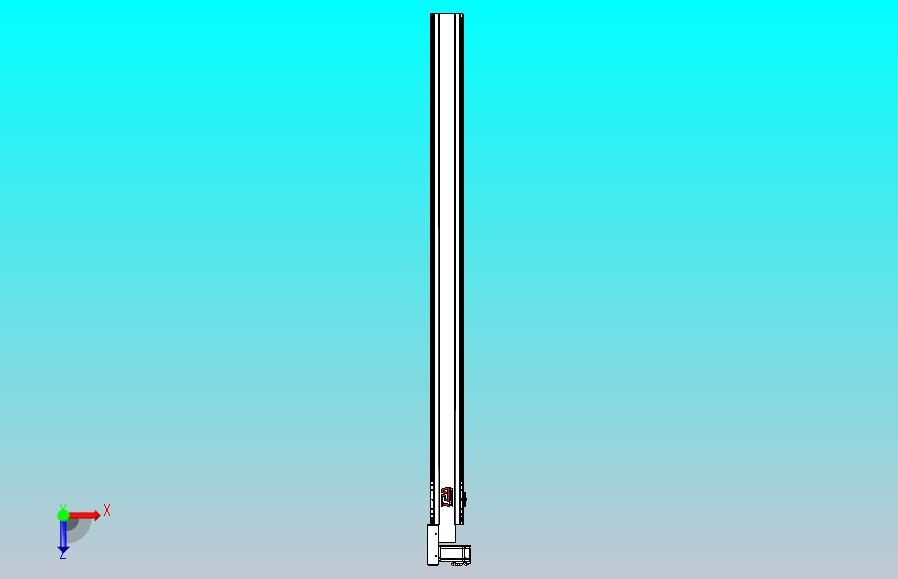 皮带直线轴半封闭可选导轨TPA-HNB-120D-110-L1650-ML-Y-P40-N3