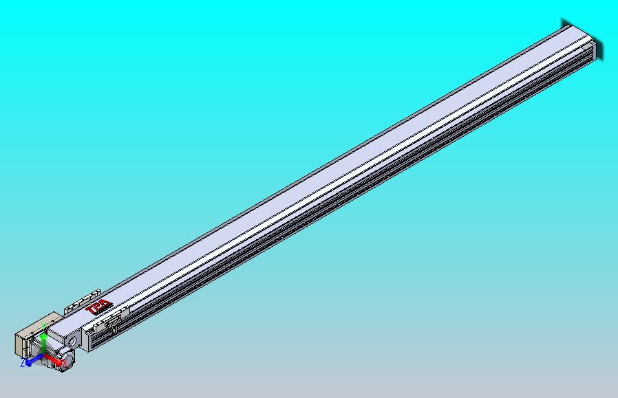 皮带直线轴半封闭可选导轨TPA-HNB-120D-110-L1700-ML-Y-P40-N3