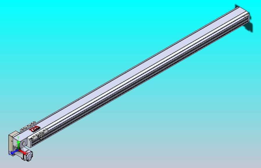 皮带直线轴半封闭可选导轨TPA-HNB-120D-110-L1750-LP-Y-P40-N3