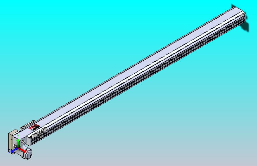 皮带直线轴半封闭可选导轨TPA-HNB-120D-110-L1750-LP-Y-P40-N3