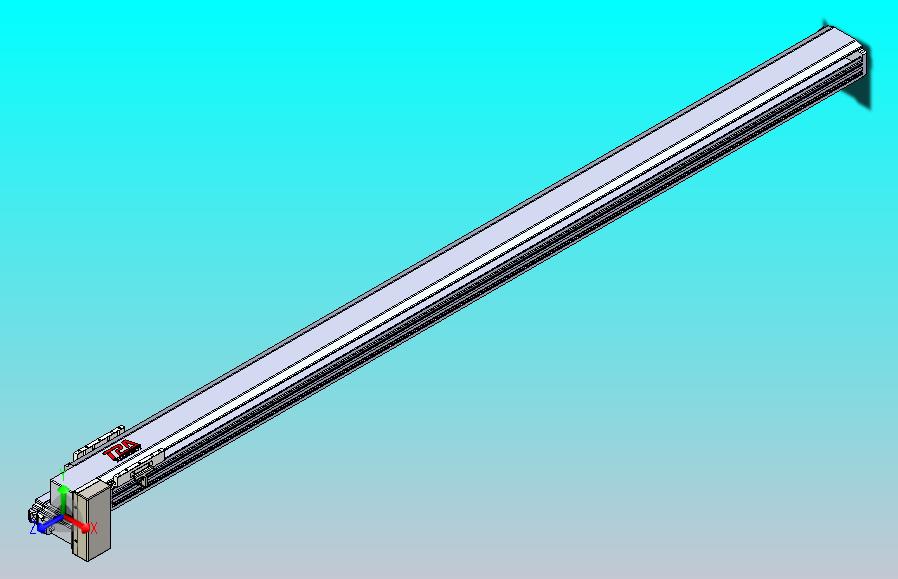 皮带直线轴半封闭可选导轨TPA-HNB-120D-110-L1850-RP-Y-P40-N3
