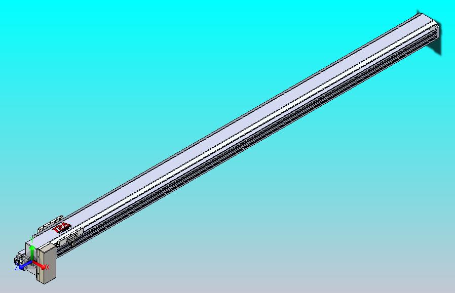 皮带直线轴半封闭可选导轨TPA-HNB-120D-110-L1850-RP-Y-P40-N3