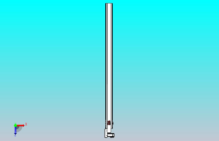 皮带直线轴半封闭可选导轨TPA-HNB-120D-110-L1900-ML-Y-P40-N3