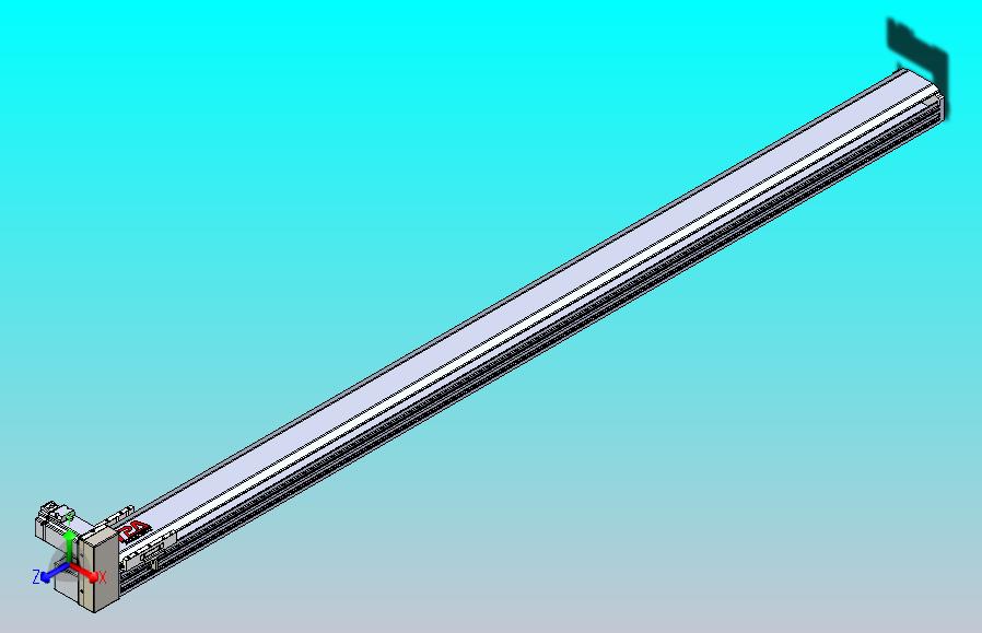 皮带直线轴半封闭可选导轨TPA-HNB-120D-110-L1900-RU-Y-P40-N3
