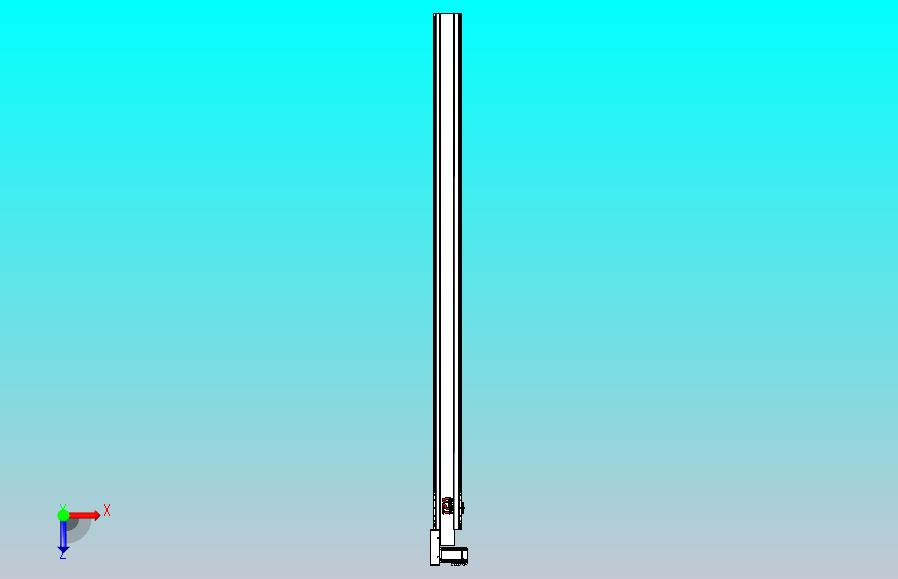 皮带直线轴半封闭可选导轨TPA-HNB-120D-110-L1950-ML-Y-P40-N3
