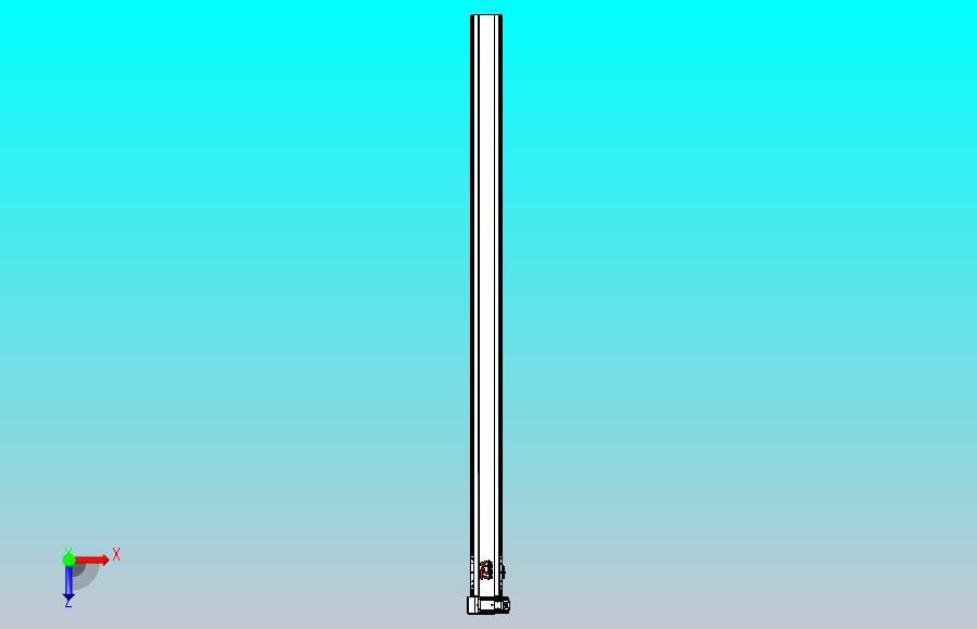 皮带直线轴半封闭可选导轨TPA-HNB-120D-110-L2000-LU-Y-P40-N3