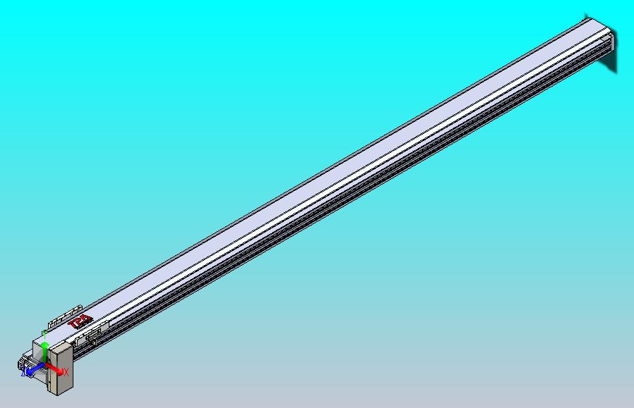 皮带直线轴半封闭可选导轨TPA-HNB-120D-110-L2000-RP-C-P40-N3