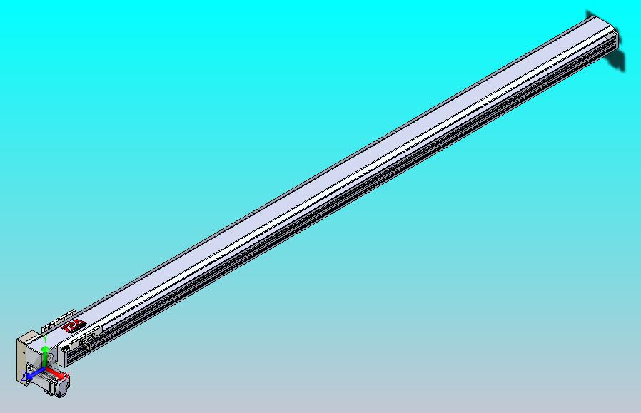 皮带直线轴半封闭可选导轨TPA-HNB-120D-110-L2050-LP-C-P40-N3