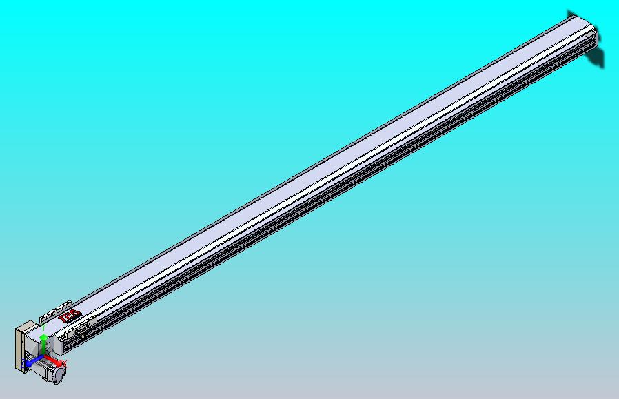 皮带直线轴半封闭可选导轨TPA-HNB-120D-110-L2100-LP-Y-P40-N3