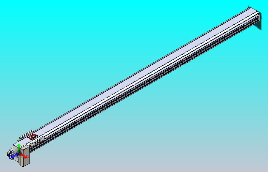 皮带直线轴半封闭可选导轨TPA-HNB-120D-110-L2100-RP-Y-P40-N3