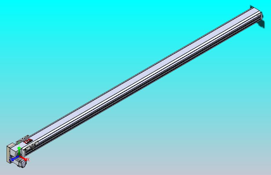 皮带直线轴半封闭可选导轨TPA-HNB-120D-110-L2400-LP-Y-P40-N3