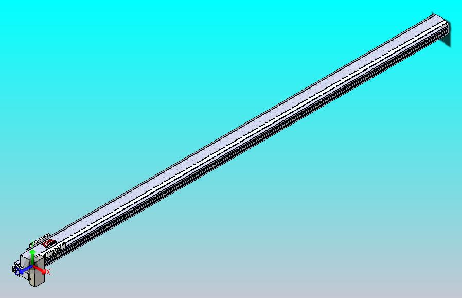 皮带直线轴半封闭可选导轨TPA-HNB-120D-110-L2600-RP-Y-P40-N3