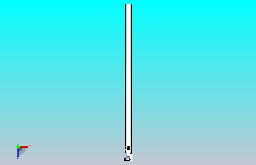 皮带直线轴半封闭可选导轨TPA-HNB-120D-110-L2650-MR-Y-P40-N3