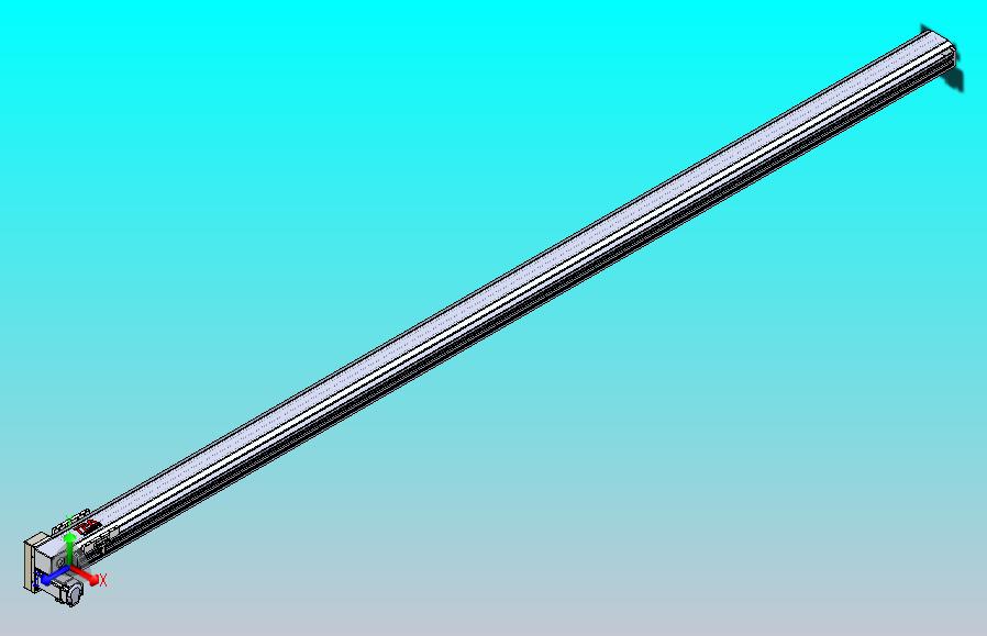 皮带直线轴半封闭可选导轨TPA-HNB-120D-110-L3050-LP-Y-P40-N3