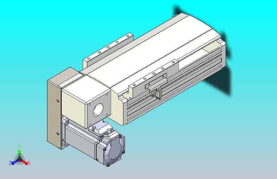 皮带直线轴半封闭可选导轨TPA-HNB-140D-120-L50-LP-C-P40-N3