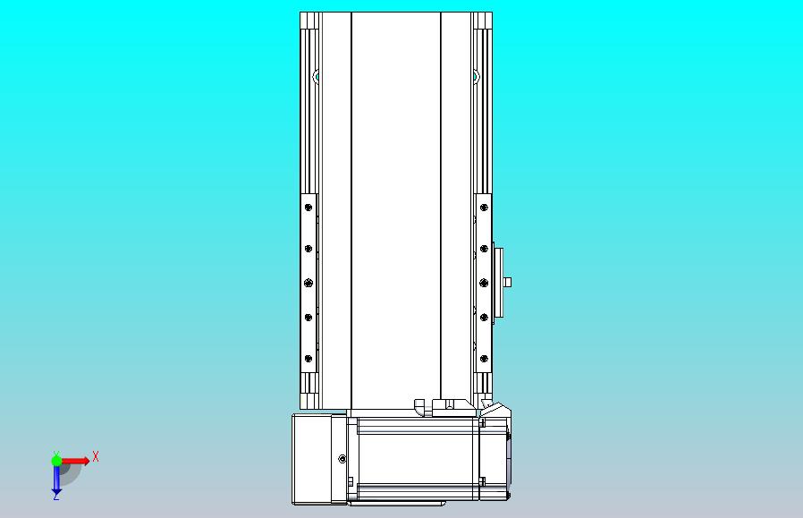 皮带直线轴半封闭可选导轨TPA-HNB-140D-120-L50-LU-C-P40-N3