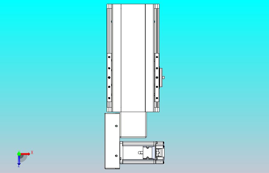 皮带直线轴半封闭可选导轨TPA-HNB-140D-120-L50-ML-Y-P40-N3