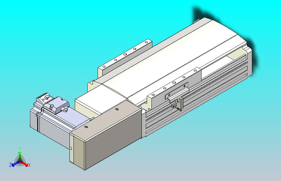 皮带直线轴半封闭可选导轨TPA-HNB-140D-120-L50-MR-C-P40-N3