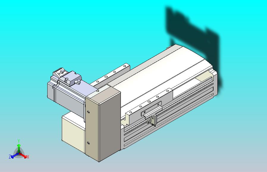 皮带直线轴半封闭可选导轨TPA-HNB-140D-120-L50-RU-C-P40-N3