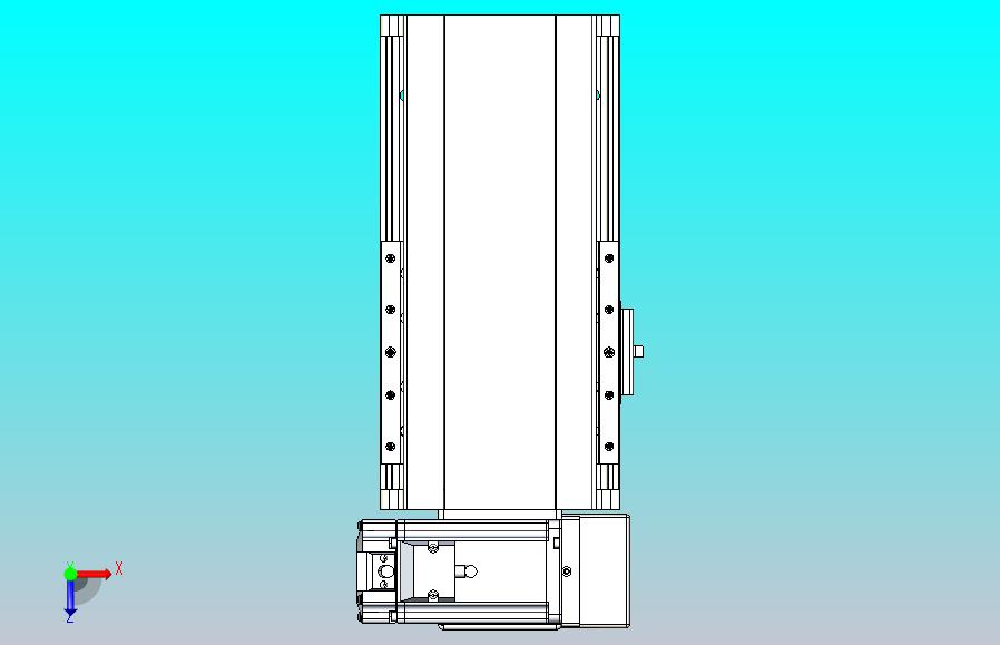皮带直线轴半封闭可选导轨TPA-HNB-140D-120-L50-RU-Y-P40-N3