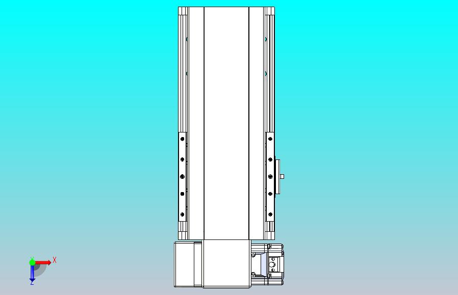 皮带直线轴半封闭可选导轨TPA-HNB-140D-120-L100-LP-Y-P40-N3