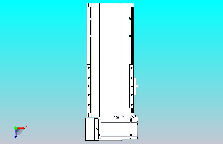 皮带直线轴半封闭可选导轨TPA-HNB-140D-120-L100-LU-C-P40-N3