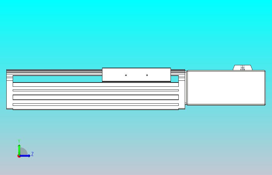 皮带直线轴半封闭可选导轨TPA-HNB-140D-120-L100-ML-Y-P40-N3