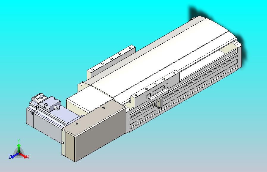 皮带直线轴半封闭可选导轨TPA-HNB-140D-120-L100-MR-C-P40-N3