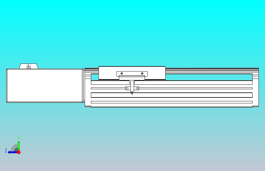 皮带直线轴半封闭可选导轨TPA-HNB-140D-120-L100-MR-Y-P40-N3