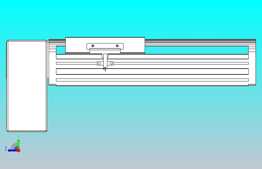 皮带直线轴半封闭可选导轨TPA-HNB-140D-120-L100-RP-C-P40-N3