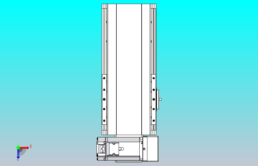 皮带直线轴半封闭可选导轨TPA-HNB-140D-120-L100-RU-Y-P40-N3
