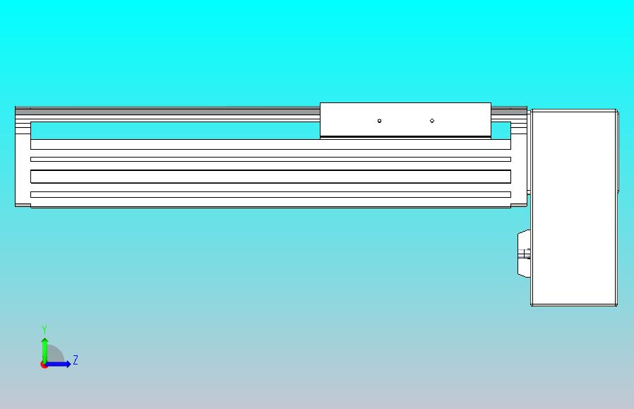 皮带直线轴半封闭可选导轨TPA-HNB-140D-120-L150-LP-Y-P40-N3