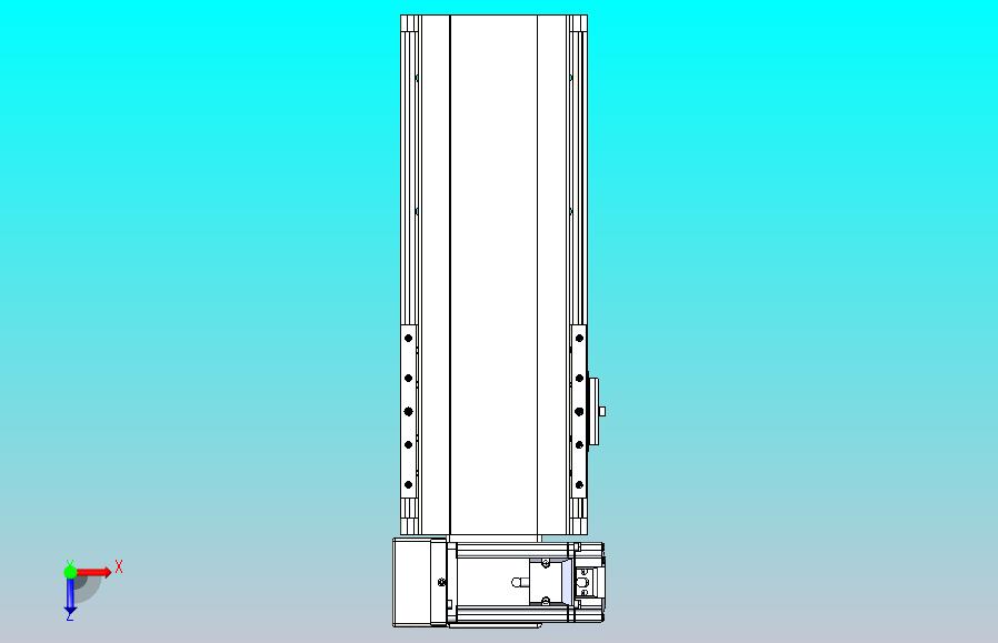 皮带直线轴半封闭可选导轨TPA-HNB-140D-120-L150-LU-Y-P40-N3