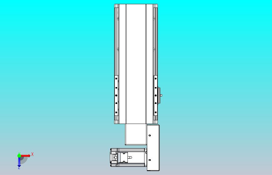 皮带直线轴半封闭可选导轨TPA-HNB-140D-120-L150-MR-C-P40-N3