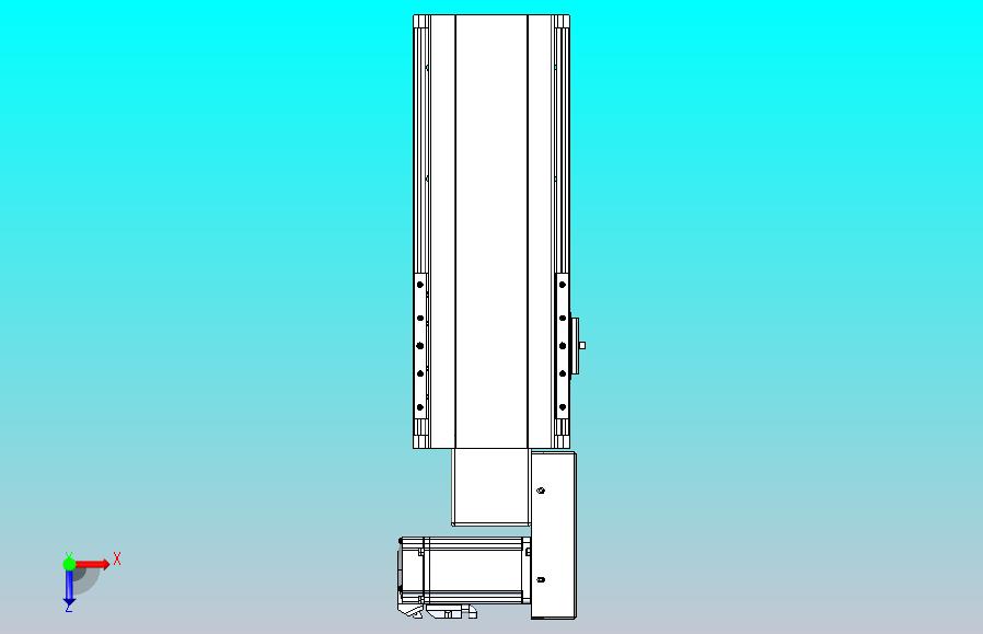 皮带直线轴半封闭可选导轨TPA-HNB-140D-120-L150-MR-Y-P40-N3