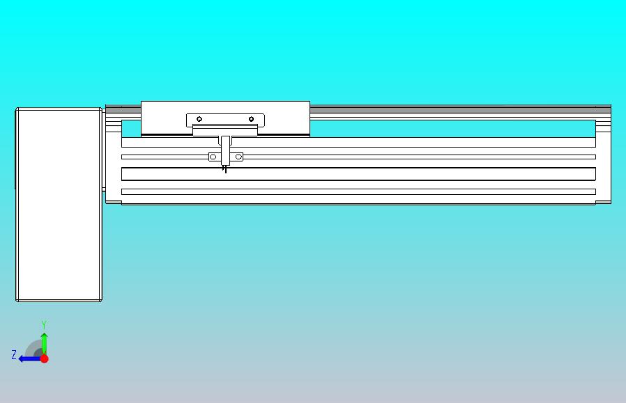 皮带直线轴半封闭可选导轨TPA-HNB-140D-120-L150-RP-Y-P40-N3