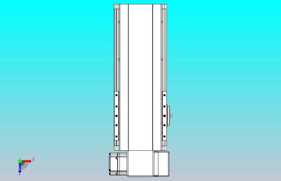皮带直线轴半封闭可选导轨TPA-HNB-140D-120-L150-RP-Y-P40-N3