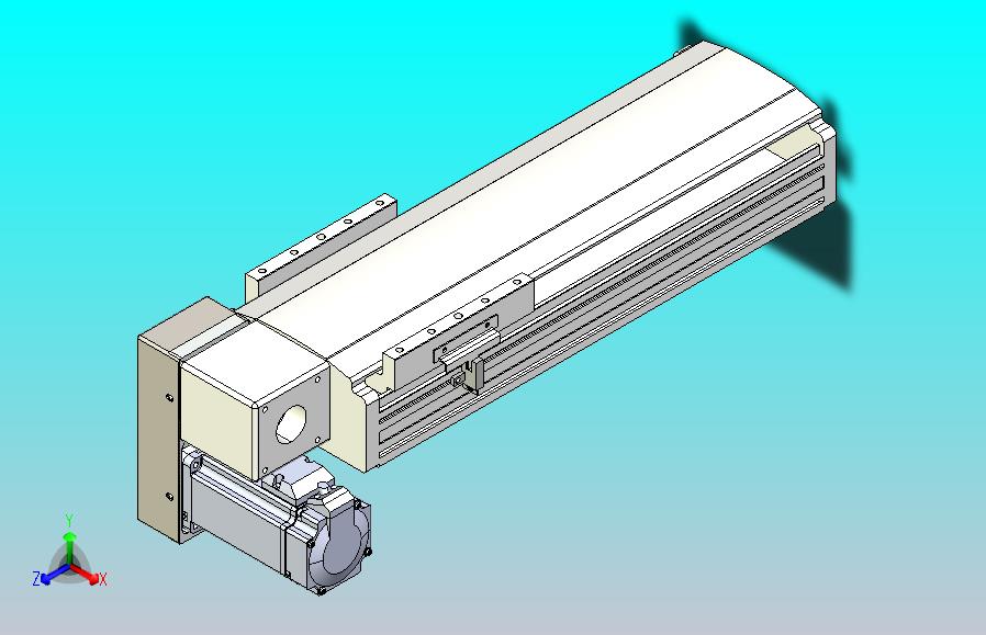 皮带直线轴半封闭可选导轨TPA-HNB-140D-120-L200-LP-C-P40-N3