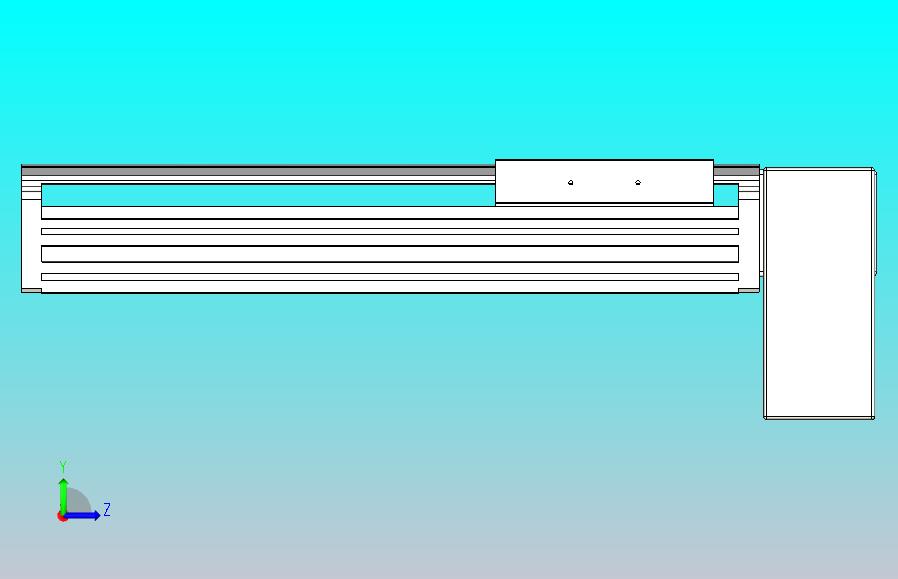 皮带直线轴半封闭可选导轨TPA-HNB-140D-120-L200-LP-Y-P40-N3