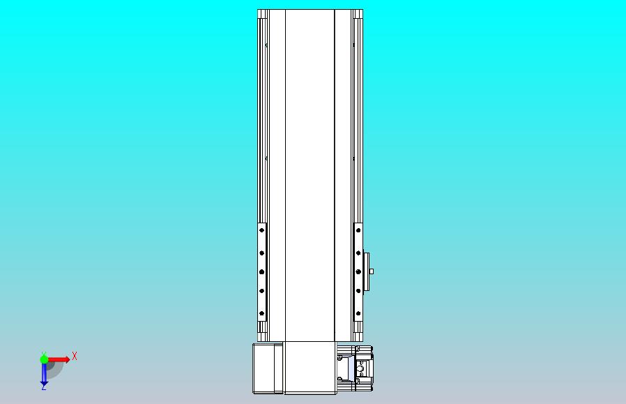 皮带直线轴半封闭可选导轨TPA-HNB-140D-120-L200-LP-Y-P40-N3